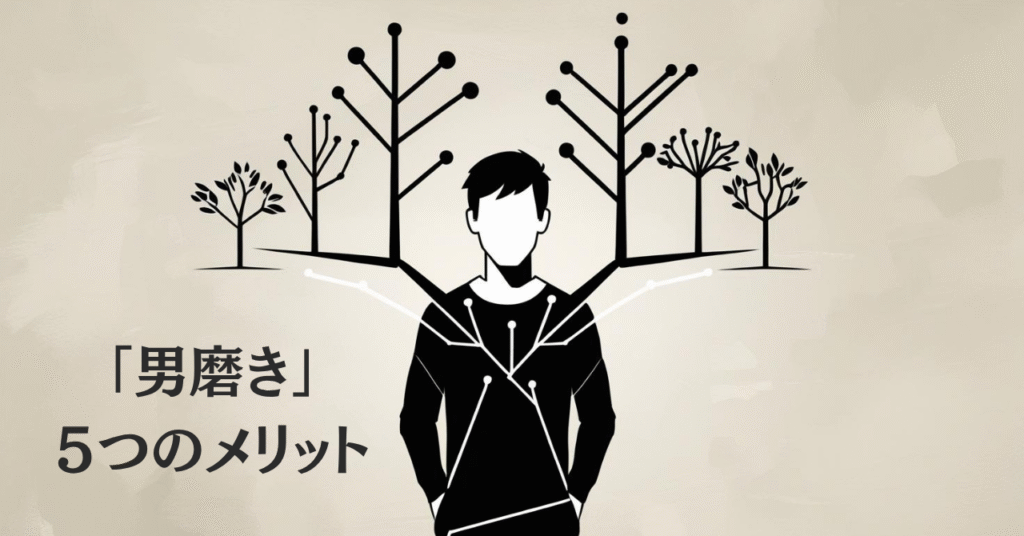 「男磨き」の5つのメリット画像